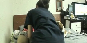 วัยรุ่นสาวปลุกแฟนมาเย็ด