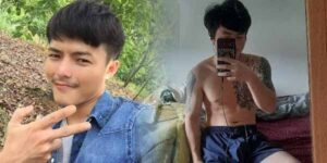 หนุ่มลายสักสวย โชว์ควยฝังมุก